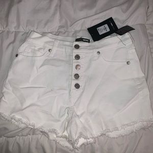 High waisted shorts